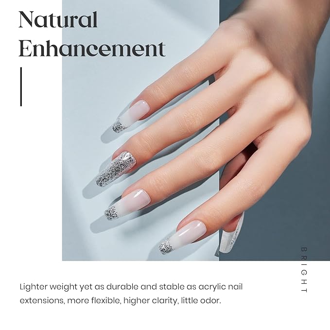 Beetles Milky White Builder Gel for Nails 7 in 1 Strengthener Gel for Nail Extension Building Nail Apex DIY at Home Beauty Gift Sets for Women,Base Coat Need