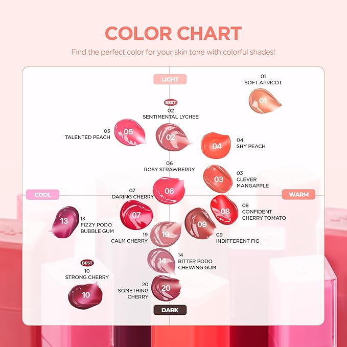 lilybyred Bloody Liar Coating Tint | Korean Glossy Lip Stain, Vivid & Juicy Color, Syrupy Shine, Moisturizing, Long-Lasting & Smudge-Proof, Non-Sticky, Lightweight, 0.14 oz. (13 Fizzy Podo)