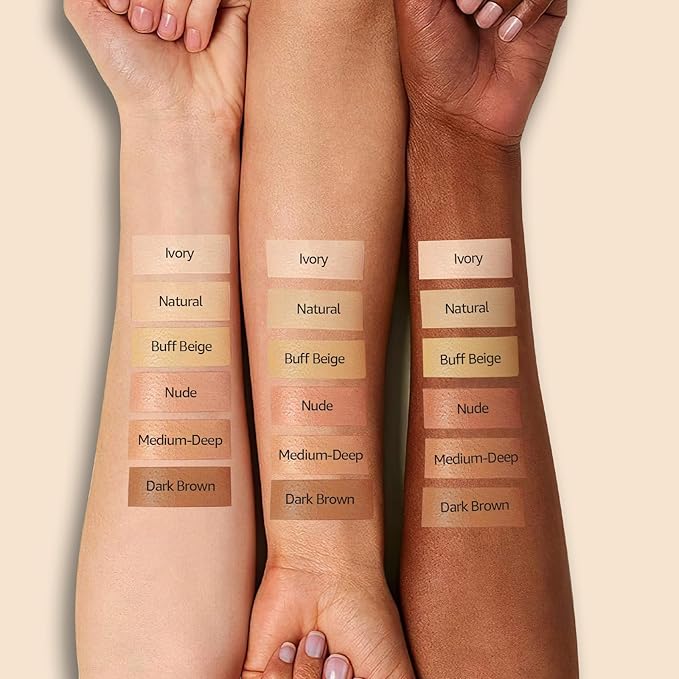 Air Cushion CC Cream Mushroom Head Foundation - Moisturizing BB Creams Foundation, Long-Lasting Waterproof Matte Concealer for Even Skin Tone (Natural, 1 PCS)