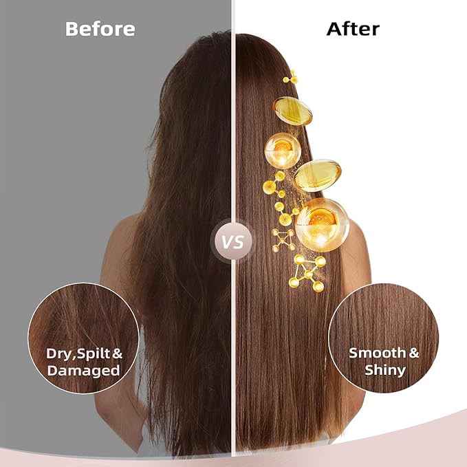 ALFHEIM Argan+ Repairing Leave-In Conditioner | Lightweight Hair Detangler & Anti-Frizz Spray | Moisturizing & Nourishing with Argan Oil, Keratin, Niacinamide | For Dry, Damaged, Frizzy Hair | 5.4 oz