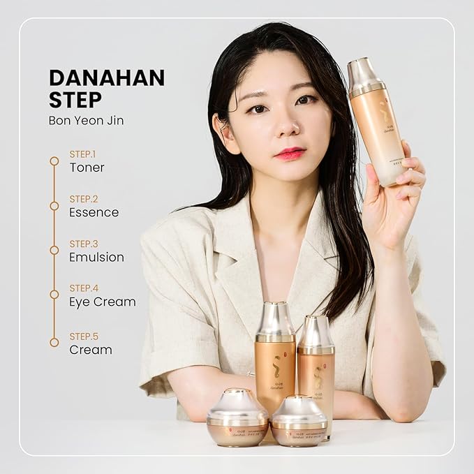 Bon Yeon Jin 2pcs Set, 5.4 fl oz(160ml), Emulsion 5.4 fl oz(160ml) | Anti-Wrinkle, Moisturizing, Hydrating, Soothing, Korean Skin Care, Korean Skin Care Set