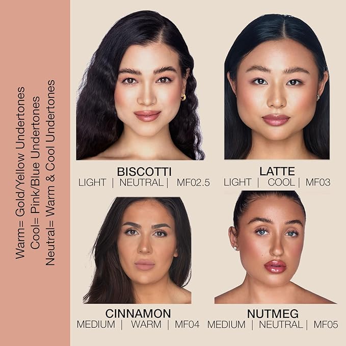 bellapierre Mineral Foundation SPF 15 - Loose Powder Foundation | Vegan & Cruelty Free Natural Makeup | Full Coverage Matte Finish | Hypoallergenic | Oil & Talc Free - 0.32 Oz - Brown Sugar