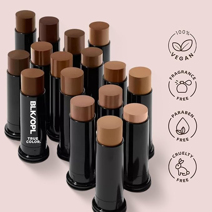 BLK/OPL TRUE COLOR Skin Perfecting Stick Foundation SPF 15, Au Chocolat — hypoallergenic, cruelty-free