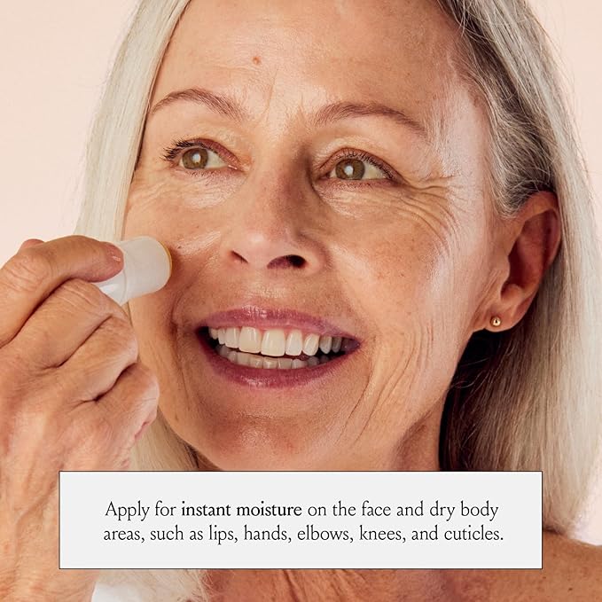 BOOM! by Cindy Joseph Boomstick Glo - Natural Hydrating Skin Moisturizer Stick for Face & Body - Multi-Use Vegan Makeup Stick for Older Women & Mature Skin