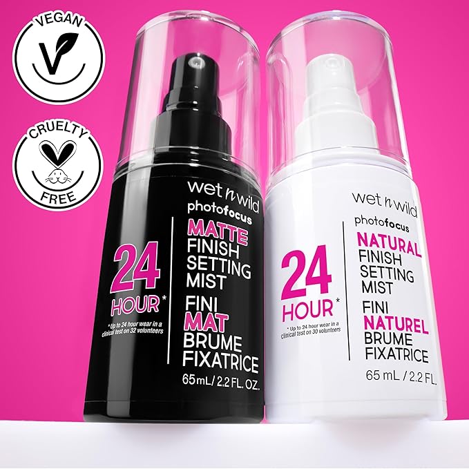 Wet n Wild Photo Focus Matte Finish Setting Mist, Matte - clear