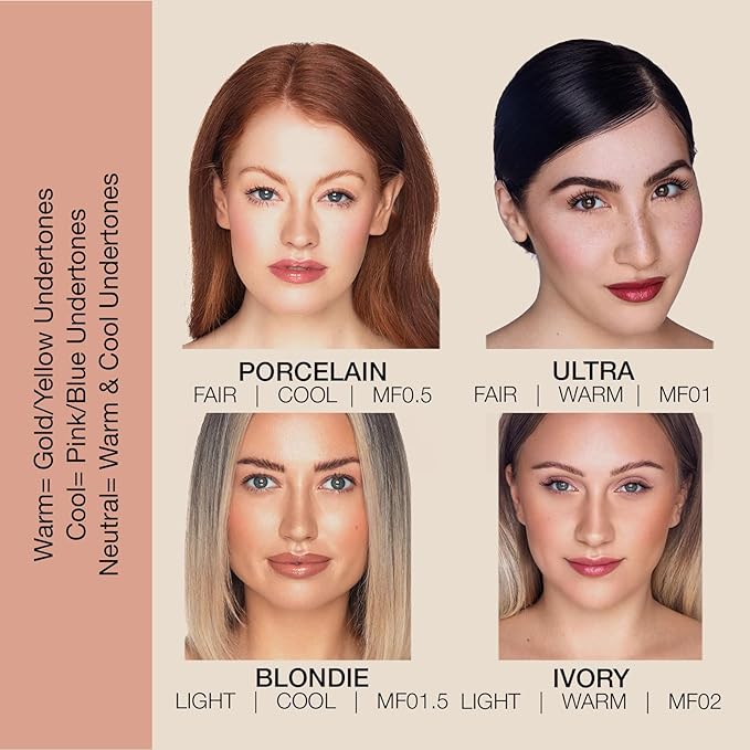 bellapierre Mineral Foundation SPF 15 - Loose Powder Foundation | Vegan & Cruelty Free Natural Makeup | Full Coverage Matte Finish | Hypoallergenic | Oil & Talc Free - 0.32 Oz - Chocolate Truffle