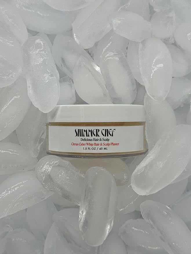 Citrus Cider Whip Hair Plaster | Vitamin C Infusion for Radiant Hair | Fruit Butters, Orange Peel Serum, Argan & Coconut Oils | Transform Damaged Hair Into Silky Mane