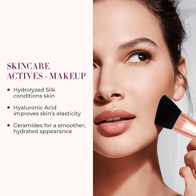 LUMINESS Airbrush Veil Tinted Moisturizer, Light Medium 030 - Lightweight, Hydrating, & Skin-Plumping Face Moisturizer Spray - Facial Skin Tint with Hyaluronic Acid, Ceramides, & Hydrolyzed Silk