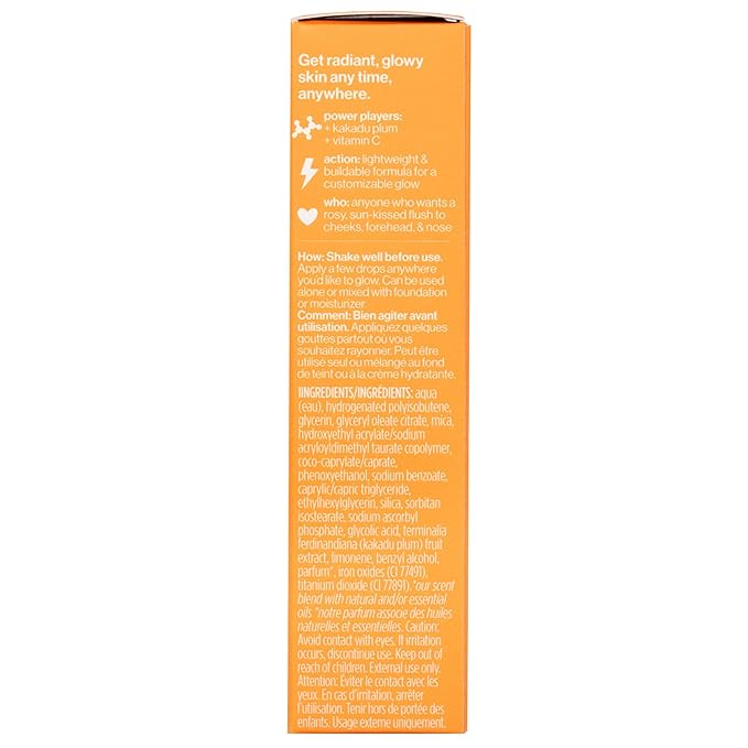 Pacifica Sunset Glow Drops – Face Bronzer - Vitamin C Face Bronzing Makeup for Instant Sun-Kissed Glowing Illuminator & Hydrating Skin Tint | Buildable Highlighter Drops Vegan Dermatologist Tested