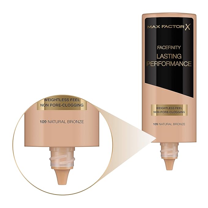 Max Factor Lasting Performance Long Lasting Foundation - # 109 Natural Bronze, 35 ml