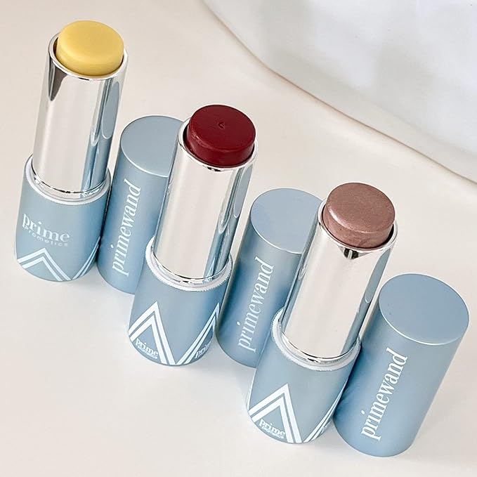 PrimeWand Pearl – Stunning & Natural Pro-Age Makeup Highlighter Stick for Mature Women – Infused with Pearl Extract (Pearl)