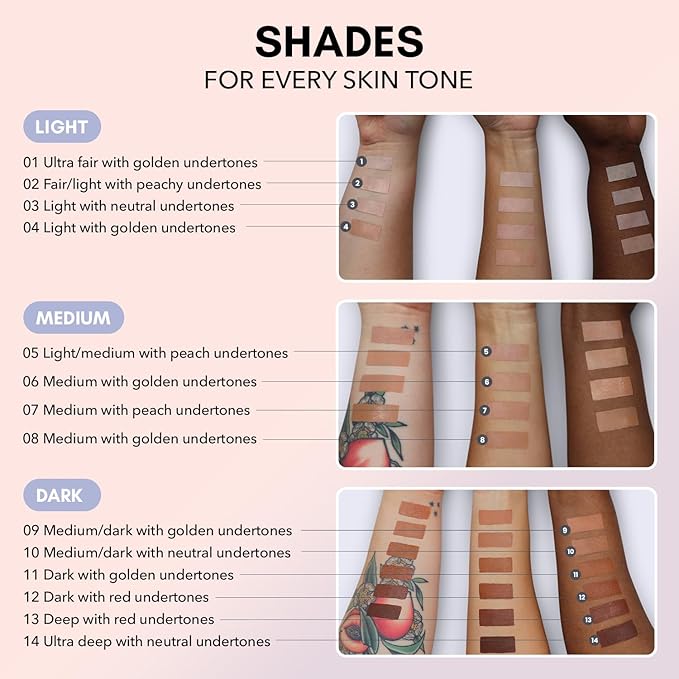 Clover Skin Is In Serum Foundation | Hydrating Face Serum, Lightweight Foundation, Cruelty-Free & Vegan | With Squalane And Sunflower Seed Wax | 30 ml - Shade 12 (Dark)