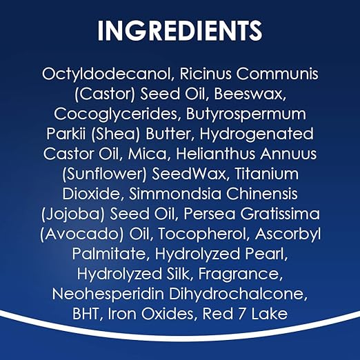 NIVEA Shimmer Lip Care - Pearly Shimmer for Chapped Lips, Moisturize All Day - .17 oz. Stick