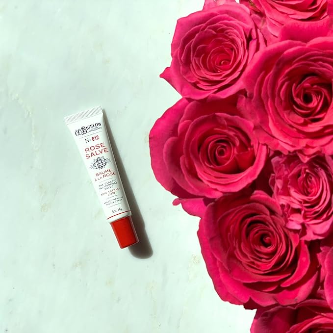 C.O. Bigelow Lip Balm Tube Trio, Variety Pack includes Rose Salve, My Favorite Lip Balm, Mentha Lip Shine, Moisturizing Lip Balms, 3 Pack, 0.5 oz Each