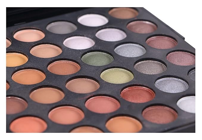 Pro 120 Colors Shimmer and Matte Eyeshadow Palette Glittering Eye Shadow Makeup Palette Eyes Cosmetic Contouring Kit #4 - Ideal for Professional and Daily Use