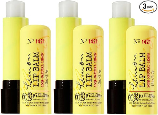 Bath and Body Works C.O. Bigelow Lip Care Lemon Lip Balm 0.13oz [3-Pack]