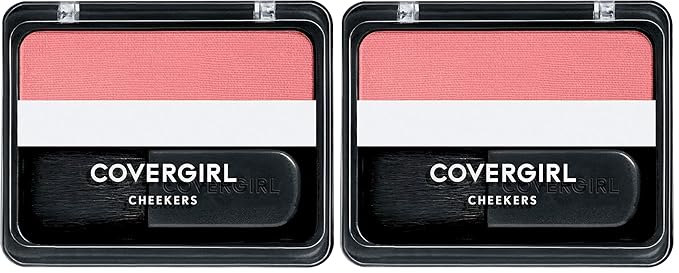 COVERGIRL Cheekers Blush, Flushed, 0.120 Ounce, 1 Count (Pack of 2)