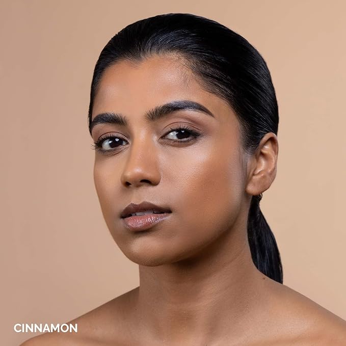 OFIR Skin Satin Medium Coverage Foundation | Vegan | Blue Light Protection | Non-Creasing | 1 FL OZ | (Cinnamon - Medium Deep Cool)