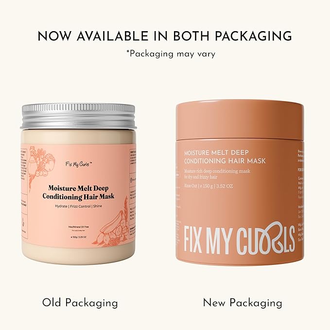 Moisture Melt Deep Conditioning| Hair Mask for Dry, Damaged, and Chemically Treated Hair| 8 Magical Oils, Shea Butter, Vitamins| Pro-Keratin Bond Repair |Weekly Revitalization, (5.02oz)