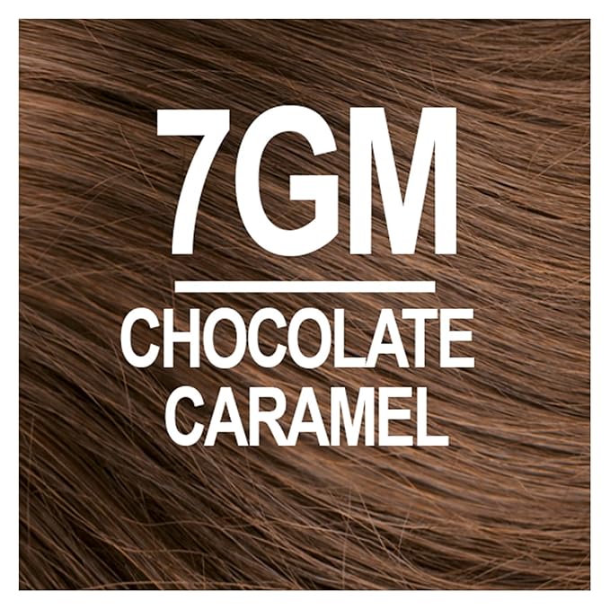 Naturtint 7GM Chocolate Caramel Permanent Hair Color (Pack of 6), Ammonia Free, Vegan, Cruelty Free, up to 100% Gray Coverage, Long Lasting Results (Packaging may vary)