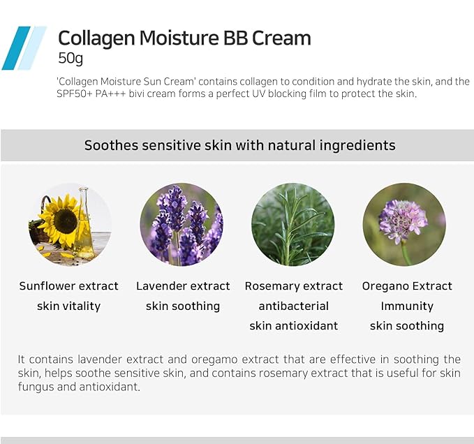 Enough Moisture BB Cream 50g - Hydrating Coverage for Radiant Skin, 1.76 Ounce (Pack of 1)