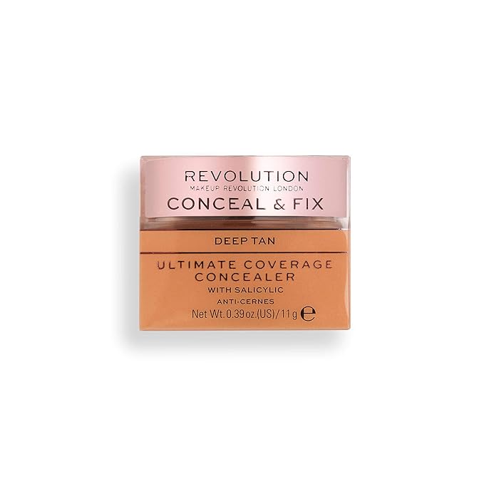 Rev Conceal and Fix Ultimate Coverage Concealer DEEP TAN