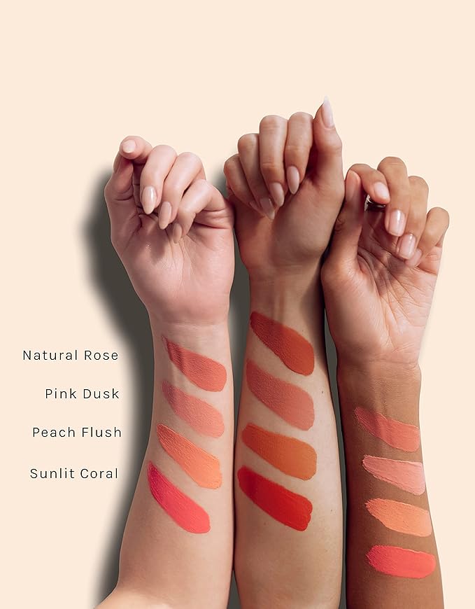 RÓEN - Cheeky Cream Blush | Vegan, Cruelty-Free, Clean Makeup (Pink Dusk)