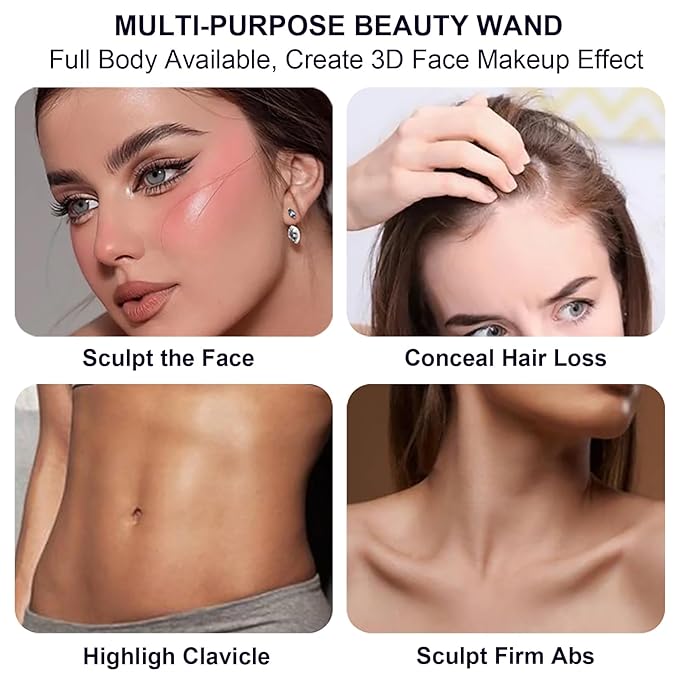 Lezero 3Pcs Contour Stick Makeup Kit, Shades with Matte Finish Highlighter, Blush and Bronzer Stick for Sculpt the Face and All Skin Type, Long Lasting, Smooth, Non-greasy, #1 NEUTRAL