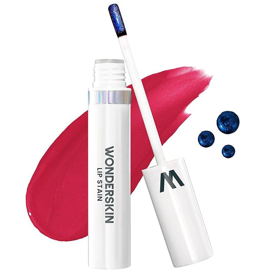Wonderskin Wonder Blading Lip Stain Peel Off Masque - Long Lasting, Waterproof and Transfer Proof Pink Lip Tint, Matte Finish Peel Off Lip Stain (First Kiss Masque)