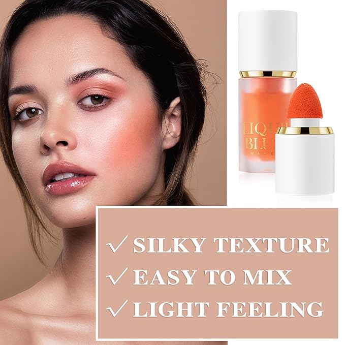 2 Colors Blush Stick,Multi-Use Cream Blush,Waterproofing Highly Pigmented Makeup Stick,Moisturizing Makeup Cream Set A4