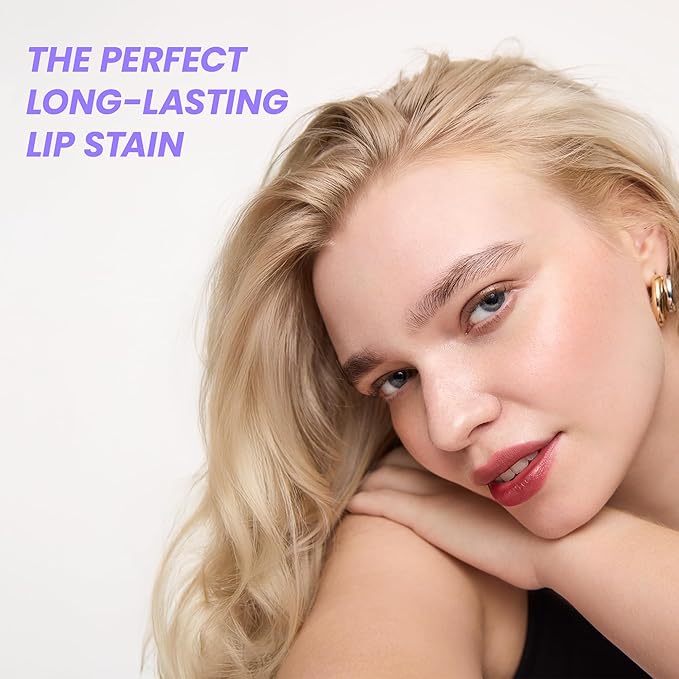 Wonderskin Wonder Blading Lip Stain Peel Off and Reveal Kit - Long Lasting, Waterproof Nude Lip Tint, Transfer Proof Natural Lip Stain Kit (Whimsical)