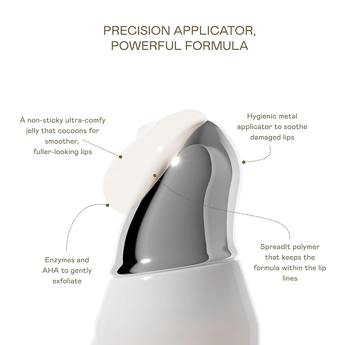 EADEM Le Chouchou Lip Softening Balm, Lip Gloss for Women, Lip Plumper & Lip Mask, Overnight Hydrating & Moisturizing Luxury Lip Balm, 0.5 oz, Butter Mochi