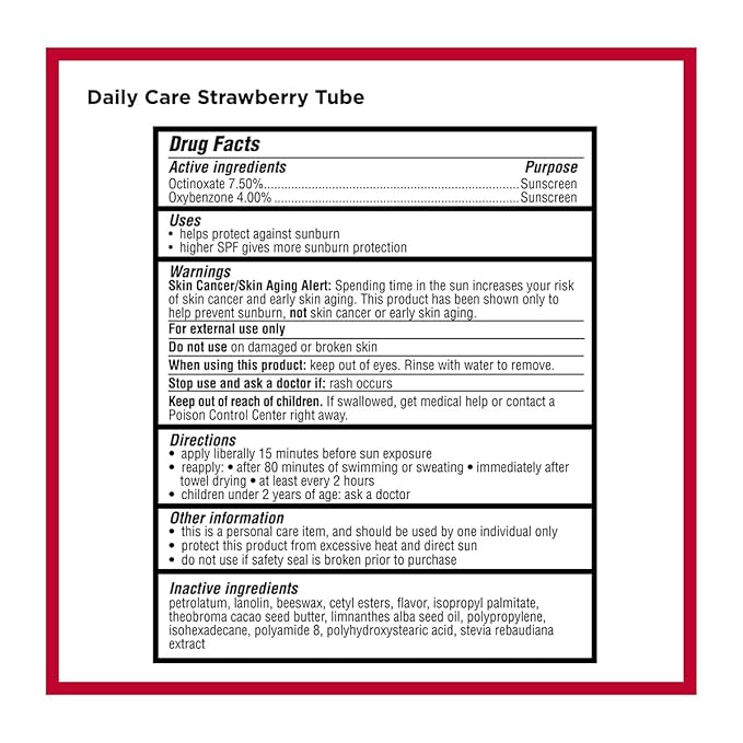 Carmex Daily Care Moisturizing Lip Balm Pack, SPF 15, Strawberry & Cupcake Batter Flavor Variety Pack Bag, 9 Count (7 Sticks, 2 Tubes)