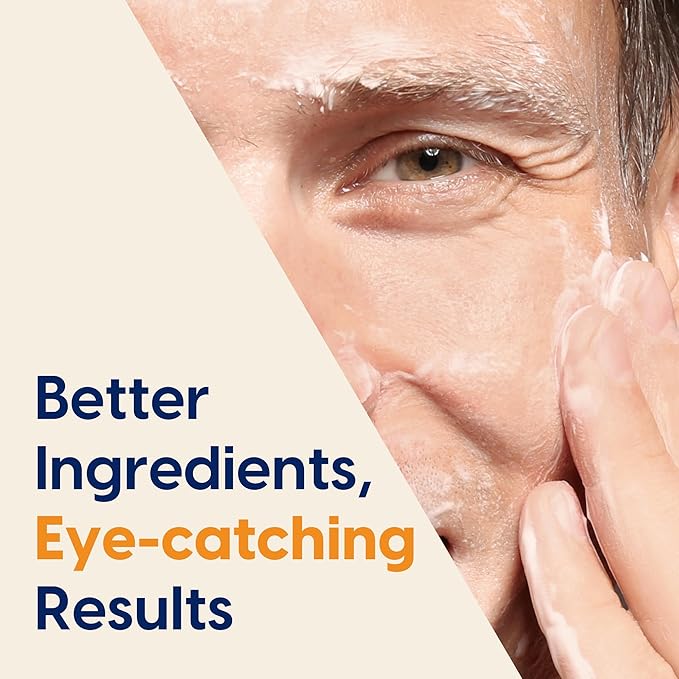 Strive Hydrating Men's Face Wash - Deep Cleans Pores, Exfoliates & Brightens - Refreshing Aloe Vera, Hyaluronic Acid & Niacinamide - Fragrance Free Men's Skincare - 200ml