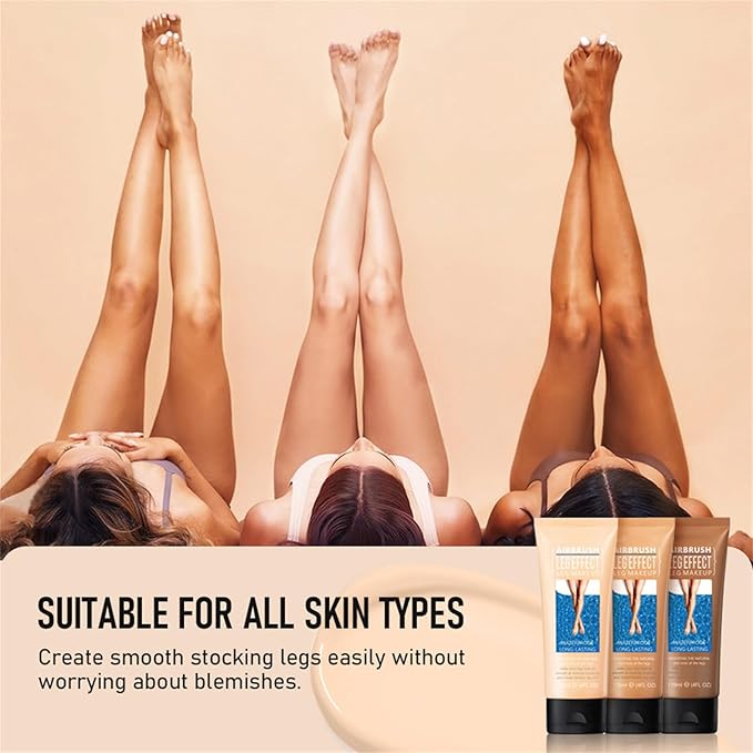 Leg Makeup Waterproof No Transfer, Leg Vein Cover up Makeup for Varicose Veins Waterproof Black Skin, Leg and Body Scar Cover up Makeup for Tattoo Cover Up, Long Lasting Body Foundation (2#, 4oz)