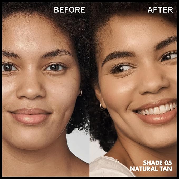 FOCALLURE 2 Pcs Liquid Foundation, Skin Evolution Foundation + Concealer, Full Coverage Foundation Makeup, Durable, Waterproof, Oil-Control, Hides Wrinkles & Lines, Natural Tan