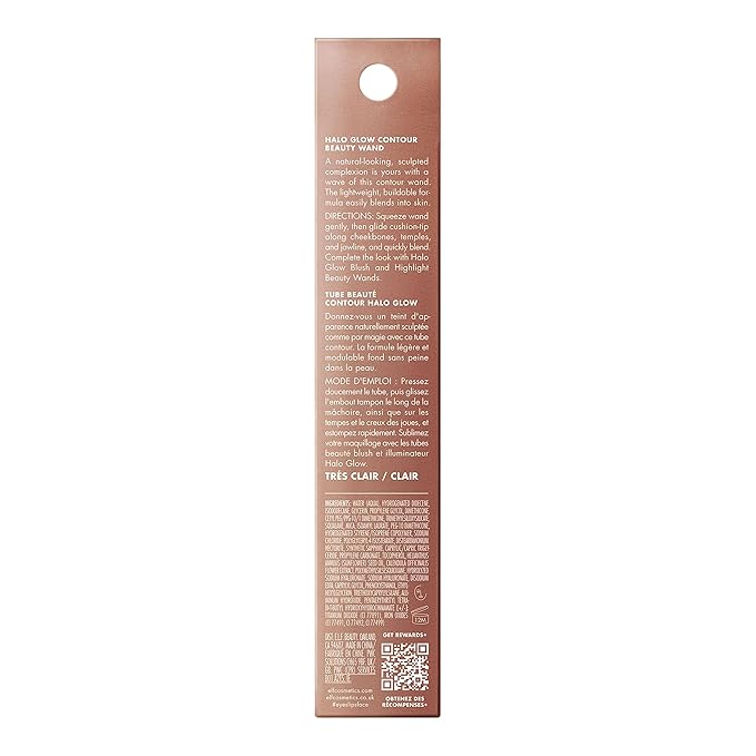 e.l.f. Halo Glow Contour Beauty Wand, Liquid Contour Wand For A Naturally Sculpted Look, Buildable Formula, Vegan & Cruelty-free, Fair/Light