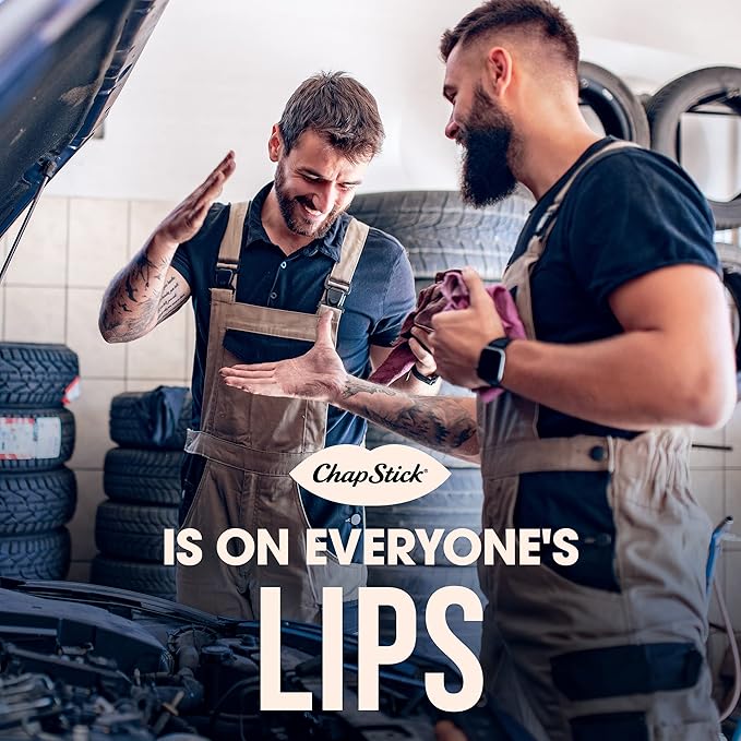 ChapStick Cherry Lip Balm 4-Pack + 1 Original ChapStick, Lip Moisturizer, 0.15 Oz Ea (5 Piece Set)