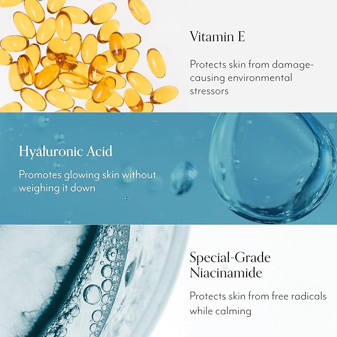 Bliss Glow & Hydrate Niacinamide Serum | 5% Niacinamide + Hyaluronic Acid + Antioxidants | Clinically Balanced for Brighter, Smoother, Hydrated Skin |Clean, Vegan & Cruelty-Free | 1 Fl Oz