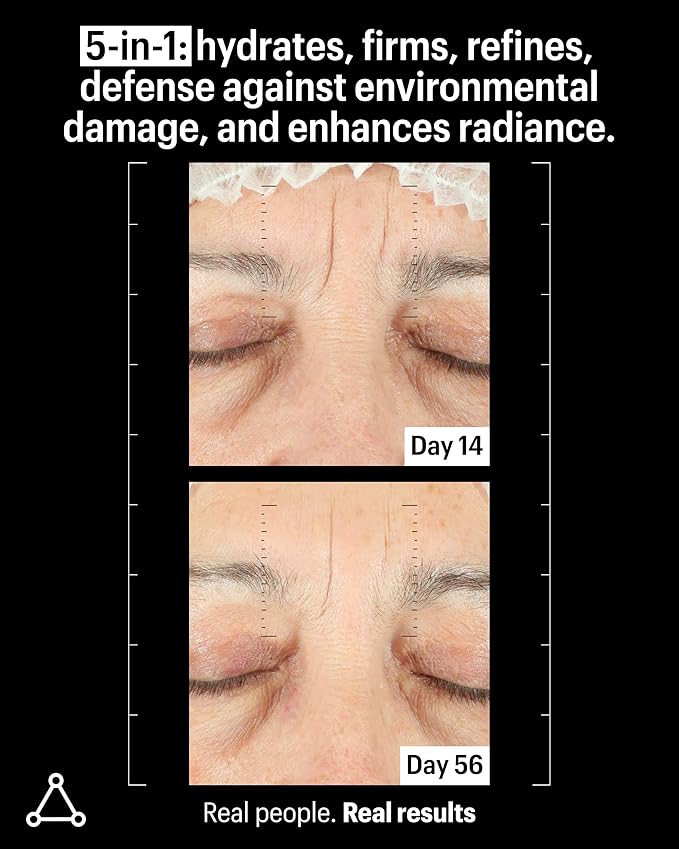 Allies of Skin Peptides & Antioxidants Advanced Firming Daily Treatment with 13 Brighteners, 9 Antioxidants, 7 Firming Peptides, 5% Teprenone & Ferulic Complex and 3% Biotech Algae Complex 20ml/0.67oz