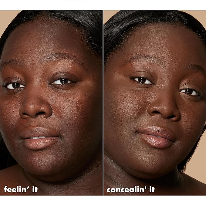 e.l.f. Hydrating Camo Concealer, Lightweight, Full Coverage, Long Lasting, Conceals, Corrects, Covers, Hydrates, Highlights, Rich Ebony, Satin Finish, 25 Shades, All-Day Wear, 0.20 Fl Oz