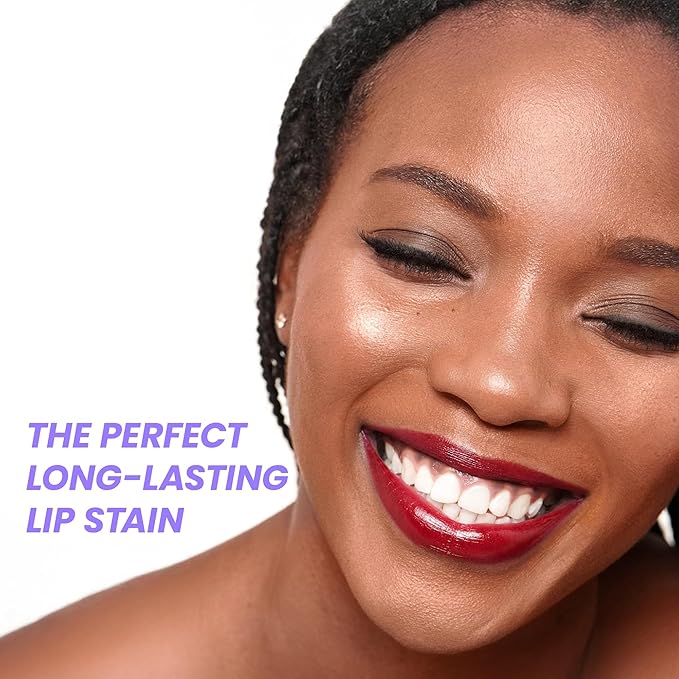 Wonderskin Wonder Blading Lip Stain Peel Off and Reveal Kit - Long Lasting, Waterproof Pink Lip Tint, Transfer Proof Natural Lip Stain Kit (First Kiss)