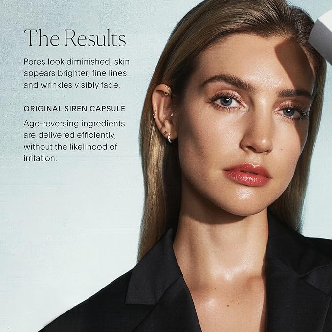 U Beauty Resurfacing Compound Serum - Renew & Illuminate Face Serum - Advanced 8-in-1 Formula with Vitamin C, Retinol, Hyaluronic Acid, & Peptides - Targets Fine Lines, Pores 0.5 fl oz
