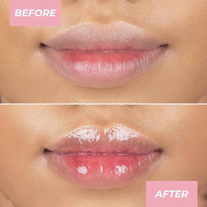 MCoBeauty Lip Oil Hydrating Treatment, Pink Lady, Moisturizing Shine for Naturally Beautiful Lips, Vegan, Cruelty Free Cosmetics