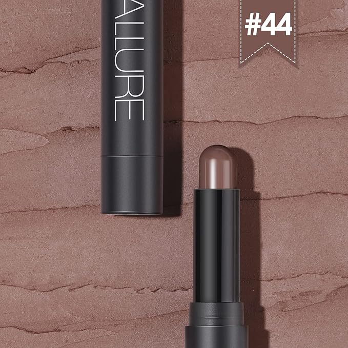 FOCALLURE Shimmer and Matte Cream Eyeshadow Stick,Smooth Brilliant Eye Brightener Pencil,High Pigment Eye Highlighter Pen for Women,Long Lasting Waterproof Eye Shadow and Liners Makeup (SOLO)