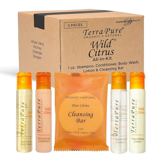 Terra Pure Wild Citrus | 1-Shoppe All-in-Kit | Sample Set (5 pcs)