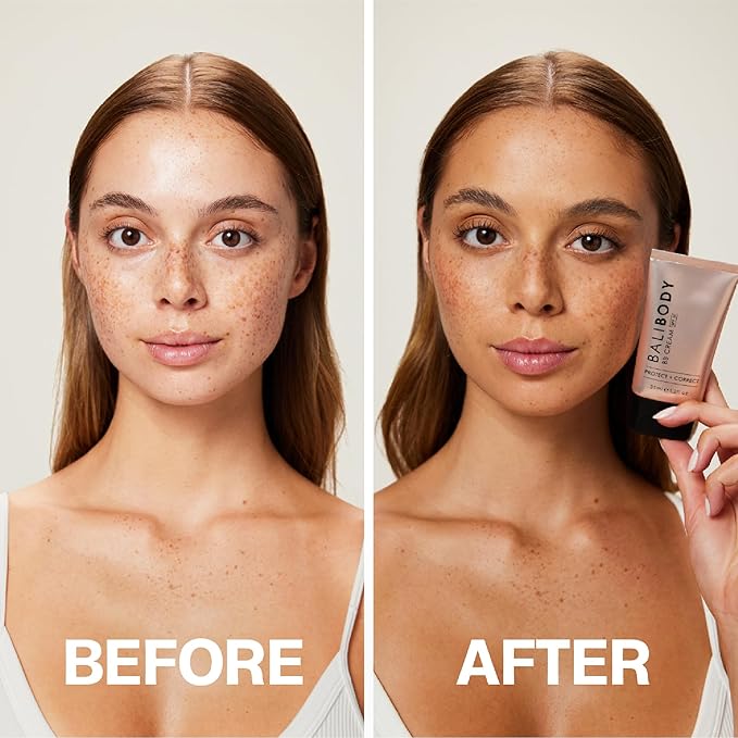 BALI BODY BB Cream SPF15 - Tan Shade | Tinted Sheer Face Cream with Hyaluronic Acid & Marine Collagen | Paraben Free, For All Skin Types | Vegan, Cruelty Free Australian Made (35 ml/1.2 fl oz)