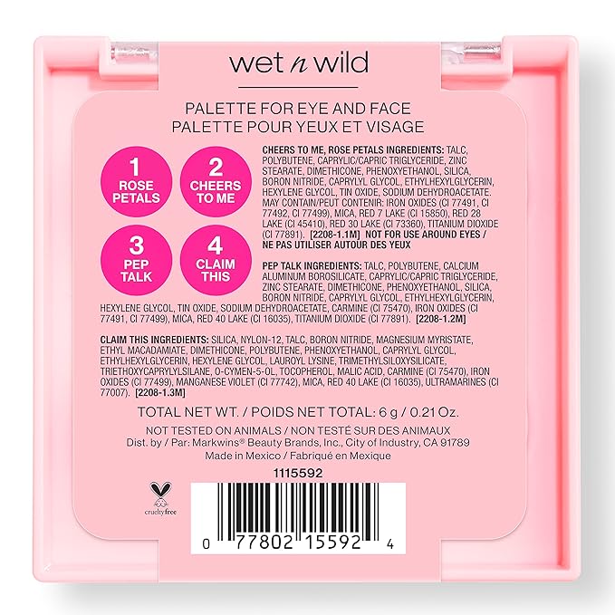 wet n wild Pampered Palette for Eye & Face
