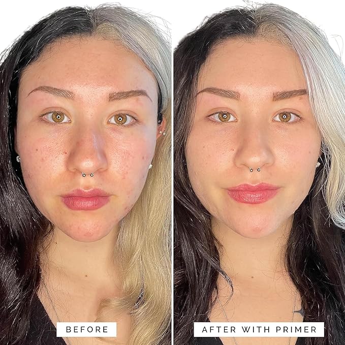 Elizabeth Mott Thank Me Later Color Correcting Face Primer w Niacinamide, Neutralizes Uneven Skin Tone and Facial Redness - Grips Makeup for Long-Lasting Wear and a Hydrating Glow - Cruelty-Free, 30 g