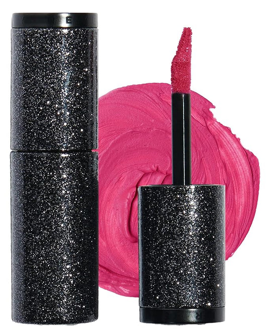 HEVVYMAKEUP Ultra Stay-On Lip Coloring Tint - Vibrant Matte Finish Lip Tint - Long Lasting Airy Weightless Lips with Perfect Fixing - Korean Lip Makeup, Metro Pink, 0.11oz.